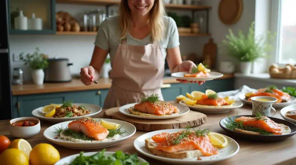 Old fashioned salmon loaf recipe with simple ingredients