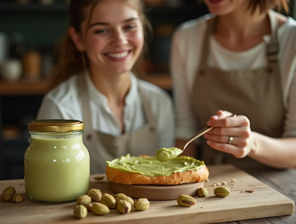 crema de pistachio