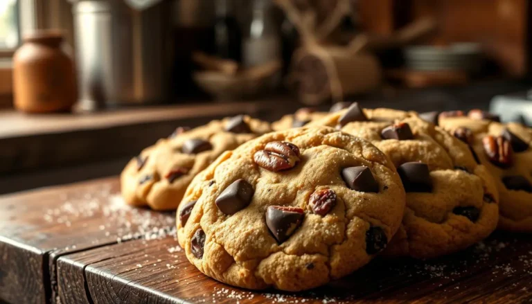 chocolate chip pecan cookies