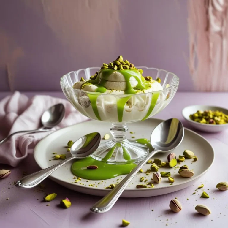 pistachio sauce for dessert