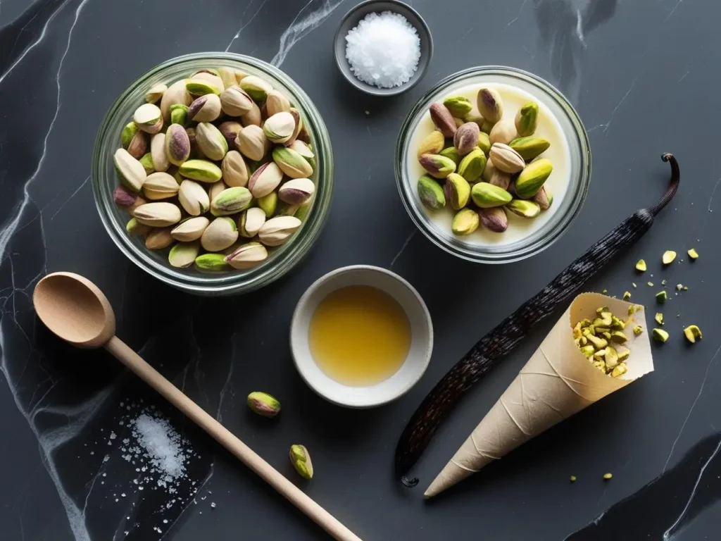 pistachio sauce for dessert