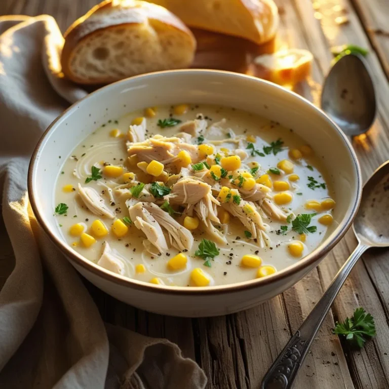 chicken and corn recipe soup