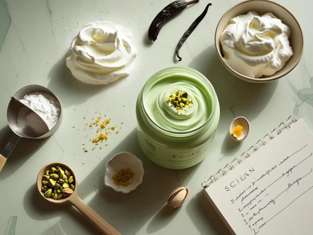 sicilian pistachio cream