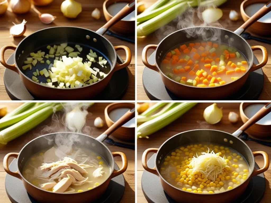 chicken and corn recipe soup