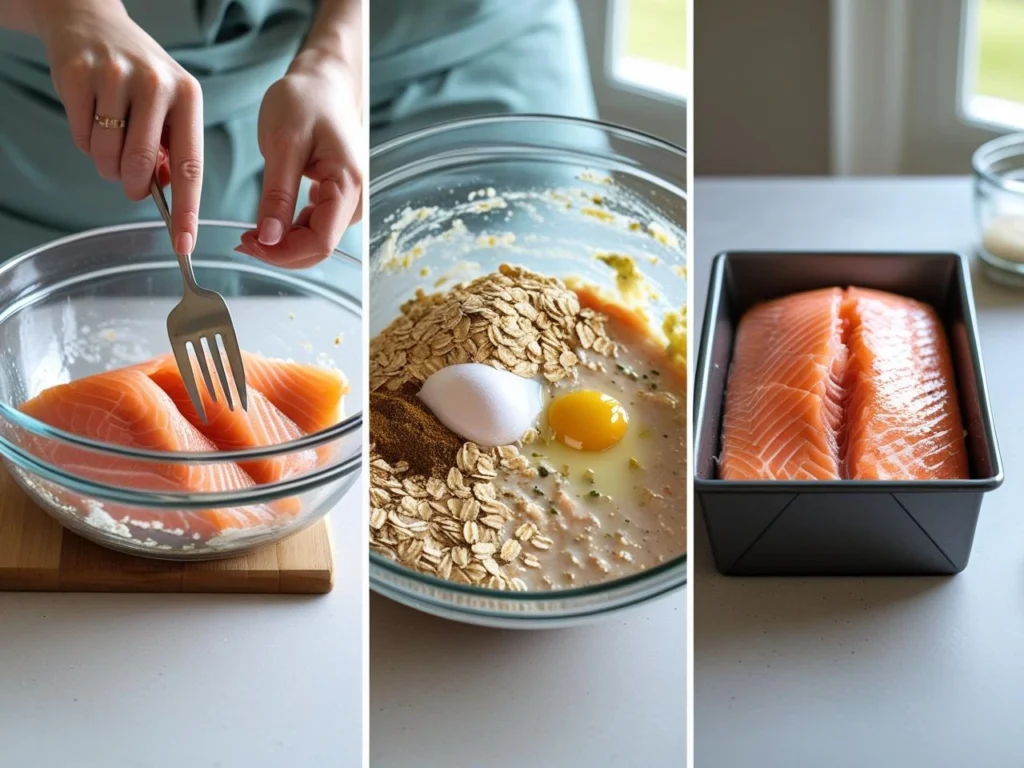 baked salmon loaf