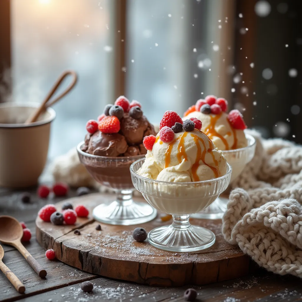snow cream recipe with condensed milk