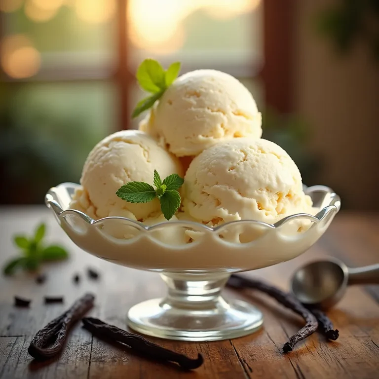 vanilla ice cream recipe for ice cream maker