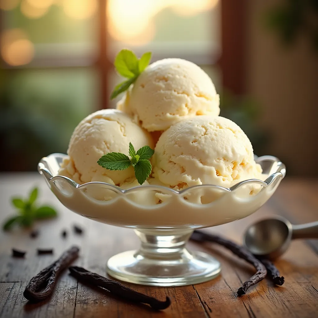 vanilla ice cream recipe for ice cream maker