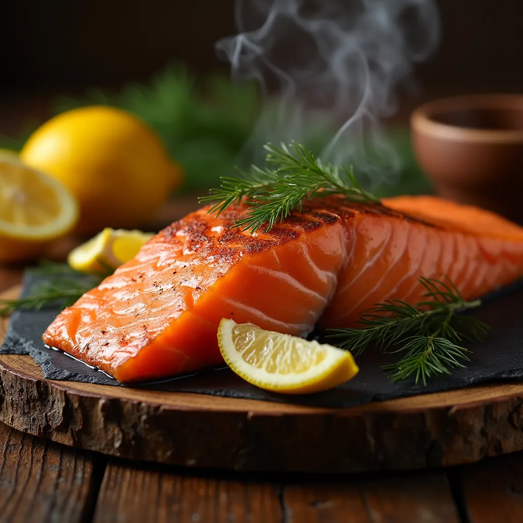 smoked salmon internal temp